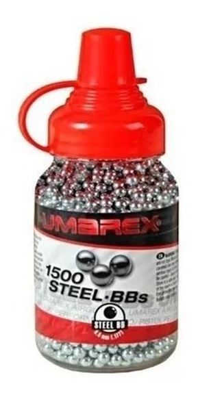 Imagen de Balines De Acero Umarex 4.5mm Bbs 1500 Unidades - Ynter