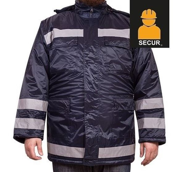 Imagen de Campera Parka Reflectiva Azul O Naranja - Ynter Industrial