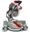 Imagen de Sierra ingletadora 10" 1800w Hessen Pro s/avance-Ynter Industrial