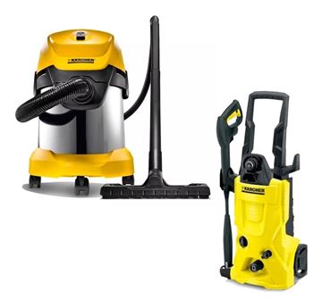 Imagen de Aspiradora Karcher WD3 + Hidrolavadora K3 - Ynter Industrial