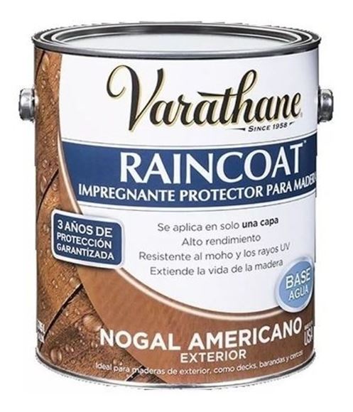 Imagen de Impregnante Va Raincoat Nogal Americano 3,78 L Rust Oleum-Ynter Industrial