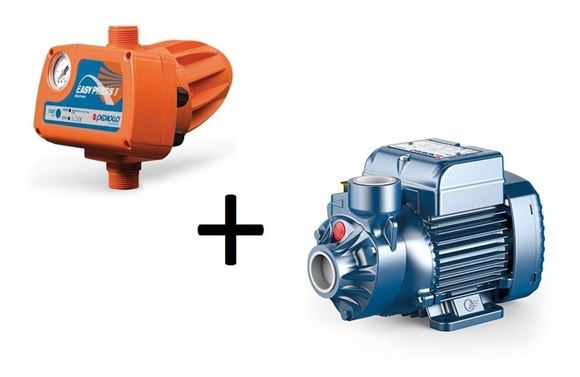 Imagen de Kit Bomba Periferica Pedrollo 0,5hp+ Press Control 2hp Ynter