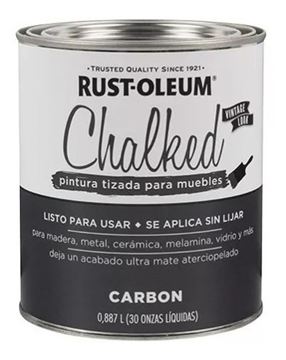 Imagen de Pintura Rust Oleum brochable tizado carbón 0,887 L-Ynter Industrial