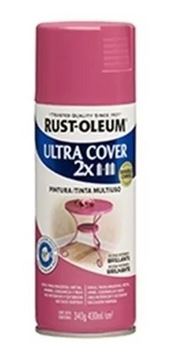 Imagen de Aerosol Rust Oleum Ultra Cover X2 Rosa Intenso Brill 340g