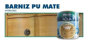 Imagen de Barniz Pu Belco Aqua Mate Interior 0.25 Lts - Ynter  Industrial