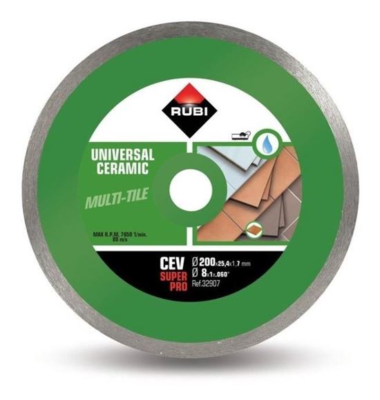 Imagen de Disco Diamantado Corte Continuo 200x25,4 Rubi - Ynter