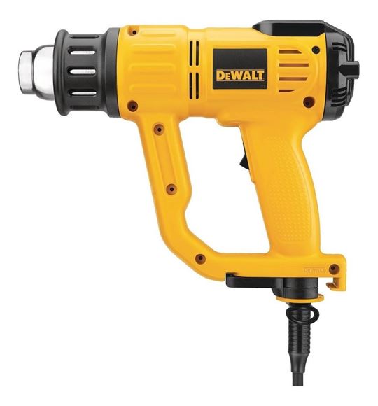 Imagen de Pistola de calor Dewalt 2000w 50-600° c/accesorios - Ynter Industrial