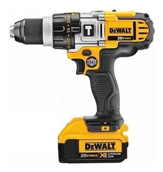 Imagen de Taladro atorn Premium percutor 20v Dewalt 3AMP - 2BAT - Ynter Industrial