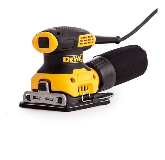 Imagen de Lijadora orbital Dewalt de palma 230w - Ynter Industrial