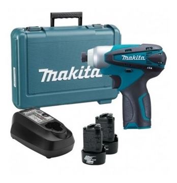 Imagen de Atornillador impacto Makita TD090DWE 12v 2bat + maletín-Ynter industrial