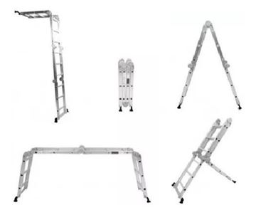 Imagen de Escalera Andamio 3,80 Metros 12 Escalones - S/ Chapa | Ynter
