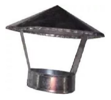 Imagen de Sombrero Galvanizado 120mm Para Quematuti | Ynter