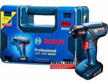 Imagen de Atornillador inalámbrico Bosch 12v c/maletín GSR1000- Ynter Industrial