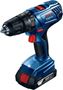 Imagen de Taladro Atornillador percutor Bosch 18V c/2bat y maletin