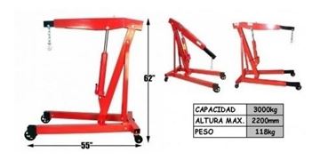 Imagen de Pluma De Carro Cap. 3 Ton Reforzada - Ynter Industrial