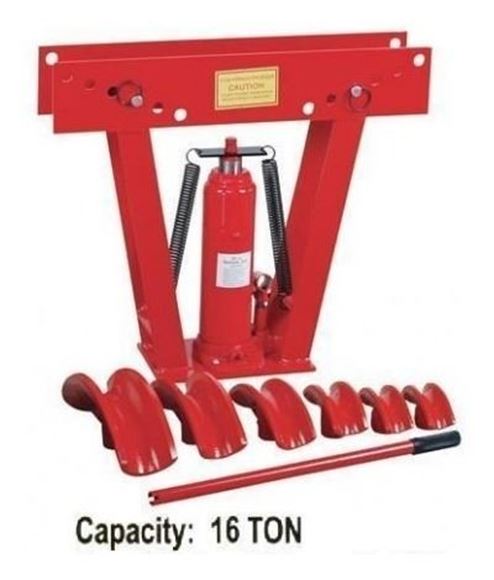 Imagen de Dobladora Caño Hidrau 16t 1/2  A 2 1/2"  - Ynter Industrial