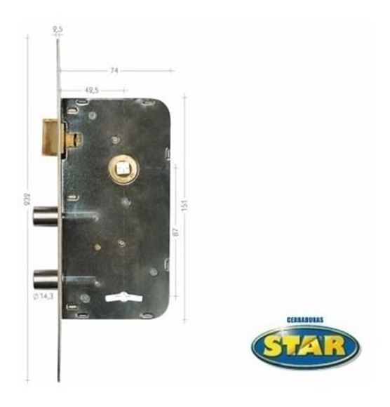 Imagen de Cerradura Star 410 Original- Ynter Industrial