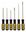 Imagen de Juego 6pcs.destornilladores Stanley C/soporte- Ynter