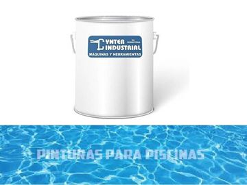 Imagen de Pintura para piscina al agua 4 Lt- Ynter Industrial