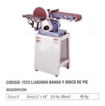 Imagen de Lijadora Banda Y Disco 6 X 9 Pie- Ynter Industrial