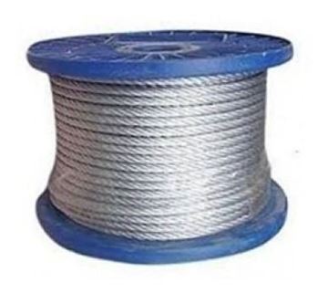 Imagen de Linga Cable De Acero Galvanizado 4mm 5/32pLG X100mt -ynter