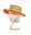 Imagen de Sombrero Naranja Con Reflector Prot.uv - Ynter Industrial
