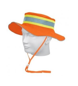 Imagen de Sombrero Naranja Con Reflector Prot.uv - Ynter Industrial