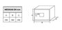 Imagen de Caja Fuerte Electrónica Mediana 460001 - Ynter Industrial