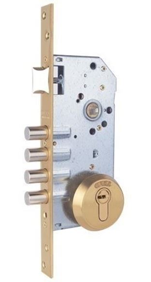 Imagen de Cerradura Yale 50mm Euro Perfil Perno Chato 460110 - Ynter