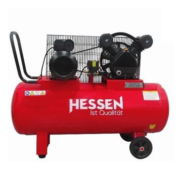 Imagen de Compresor Hessen 100l 2.0hp monofasico - Ynter Industrial