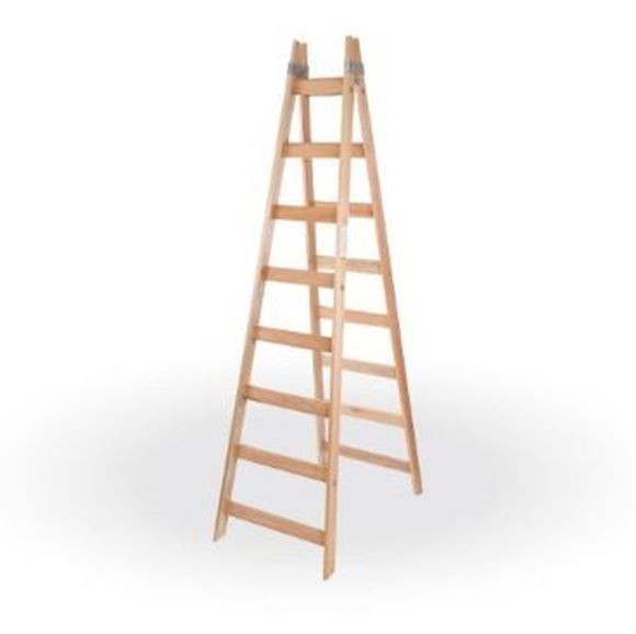 Imagen de Escalera Pintor Madera 8 Escalones - Ynter Industrial