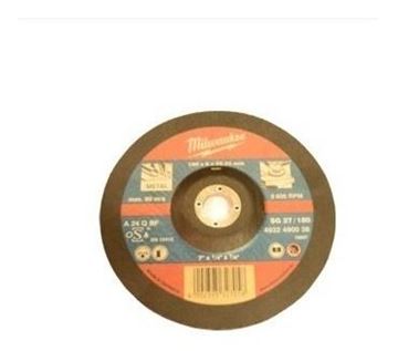 Imagen de Disco Desbaste Metal 180mm X 6mm Milwaukee - Ynter 