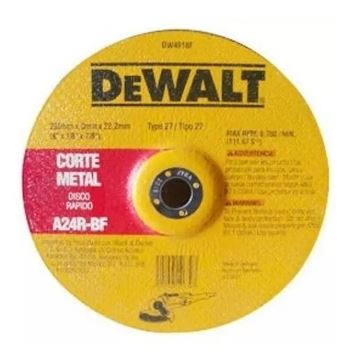 Imagen de Disco Dewalt Cte Metal Centro Depr 230x3.2x22.2mm - Ynter