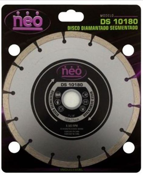 Imagen de Discos Diamantados Segmentados 180mm - Ynter Industrial 