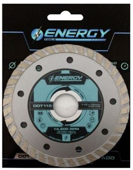 Imagen de Disco diamantado turbo Energy 115mm - Ynter Industrial
