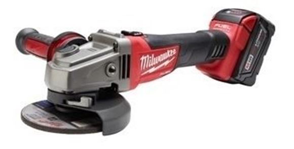 Imagen de Amoladora 5pLG (125mm) Fuel 18v C/bat 4ah Y Carg Milwaukee