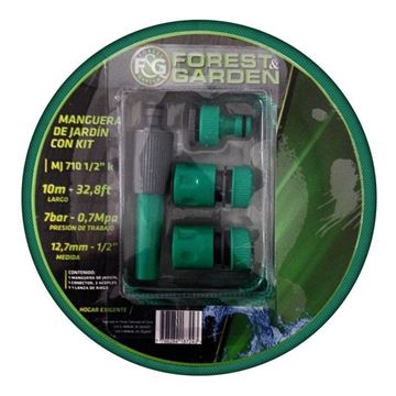 Imagen de Manguera riego 1/2 x 10mts c/accs Forest Garden - Ynter
