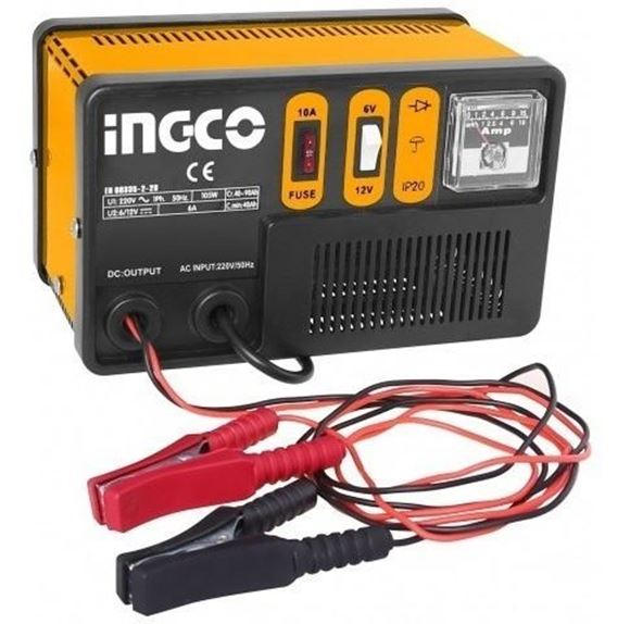 Imagen de Cargador baterías 6/12V Ingco - Ynter Industrial
