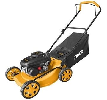 Imagen de Cortacesped nafta 4HP 141CC Ingco c/recolector - Ynter Industrial