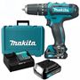 Imagen de Taladro Atornillador Makita 12v HP333DSAE 2.0mAh. 2 Bat. -Ynter Industrial