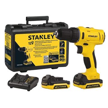 Imagen de Taladro Stanley Batería 12v C/maletin 2baterías Ynter Indust