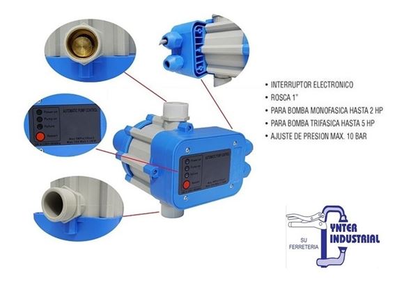 Imagen de Press Control - Presurizador  Gianni Automático Presión 2hp - Ynter