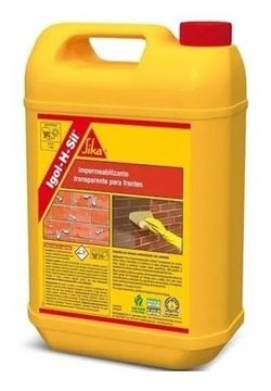 Imagen de Impermeabilizante incoloro siliconado IGOL-H-SIL 5lt Sika - Ynter Industrial