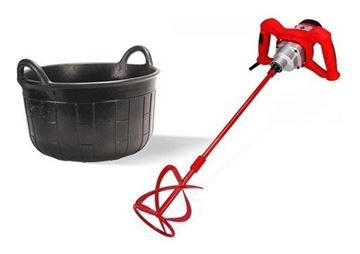 Imagen de Combo Mezclador binda Rubimix7 + Balde De Goma 40lt Rubi - Ynter