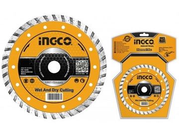 Imagen de Disco Ingco ultrafino turbo 7" x 22.2mm 1.2mm - Ynter Industrial