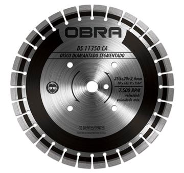 Imagen de Disco Diamantado Segmentado Obra 350mm 13 3/4pLG - Ynter
