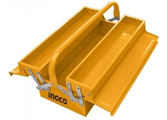 Imagen de Caja herramientas metal 2 estantes Ingco - Ynter Industrial