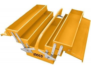 Imagen de Caja herramienta metal 3 estantes 400 x 200 x 195mm Ingco - Ynter Industrial
