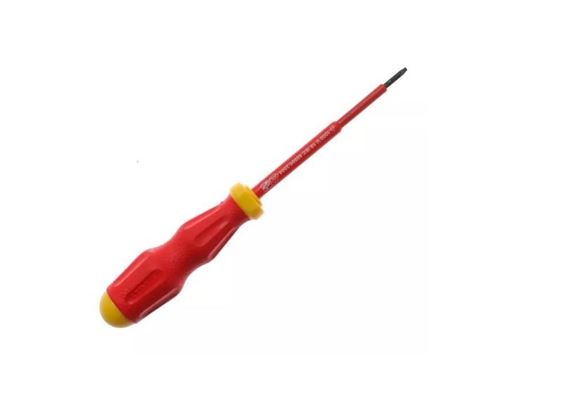 Imagen de Destornillador Aislado Stanley 6.5x150mm. Rojo