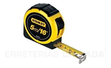 Imagen de Cinta Metrica Stanley Global Plus 5m X 3/4pLG - Ynter